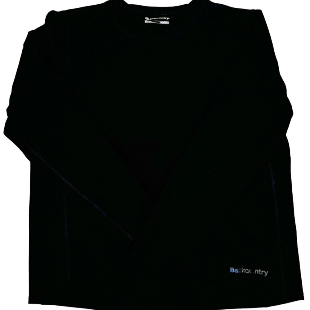 Backcountry Wool Blend Long Sleeve Midweight W's Size Large